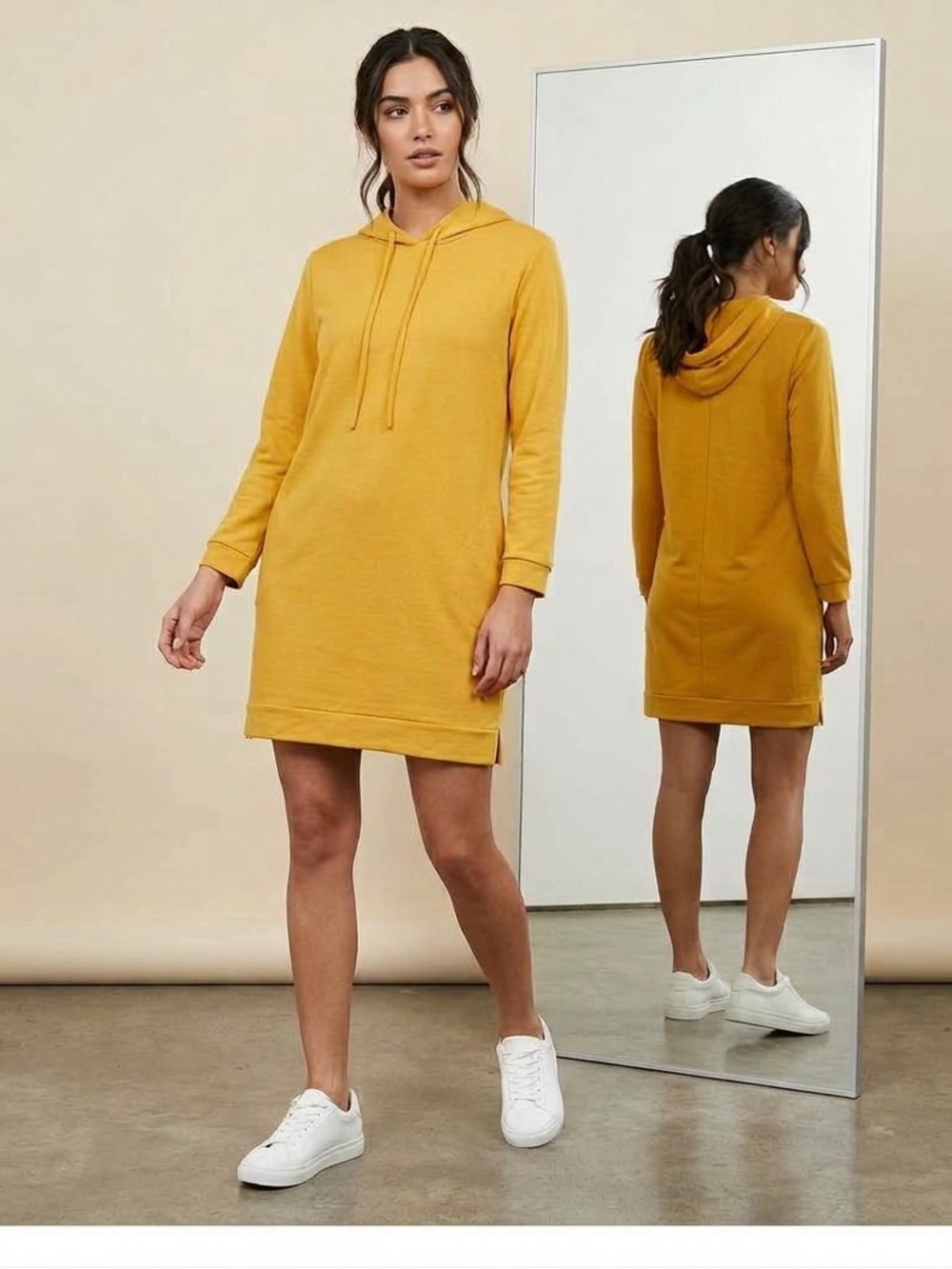 NWT Hooded Long Sweatshirt